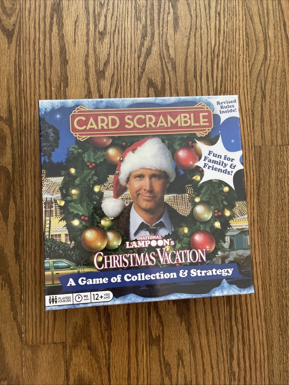 National Lampoon's Christmas Vacation Card Scramble Game SEALED NEW